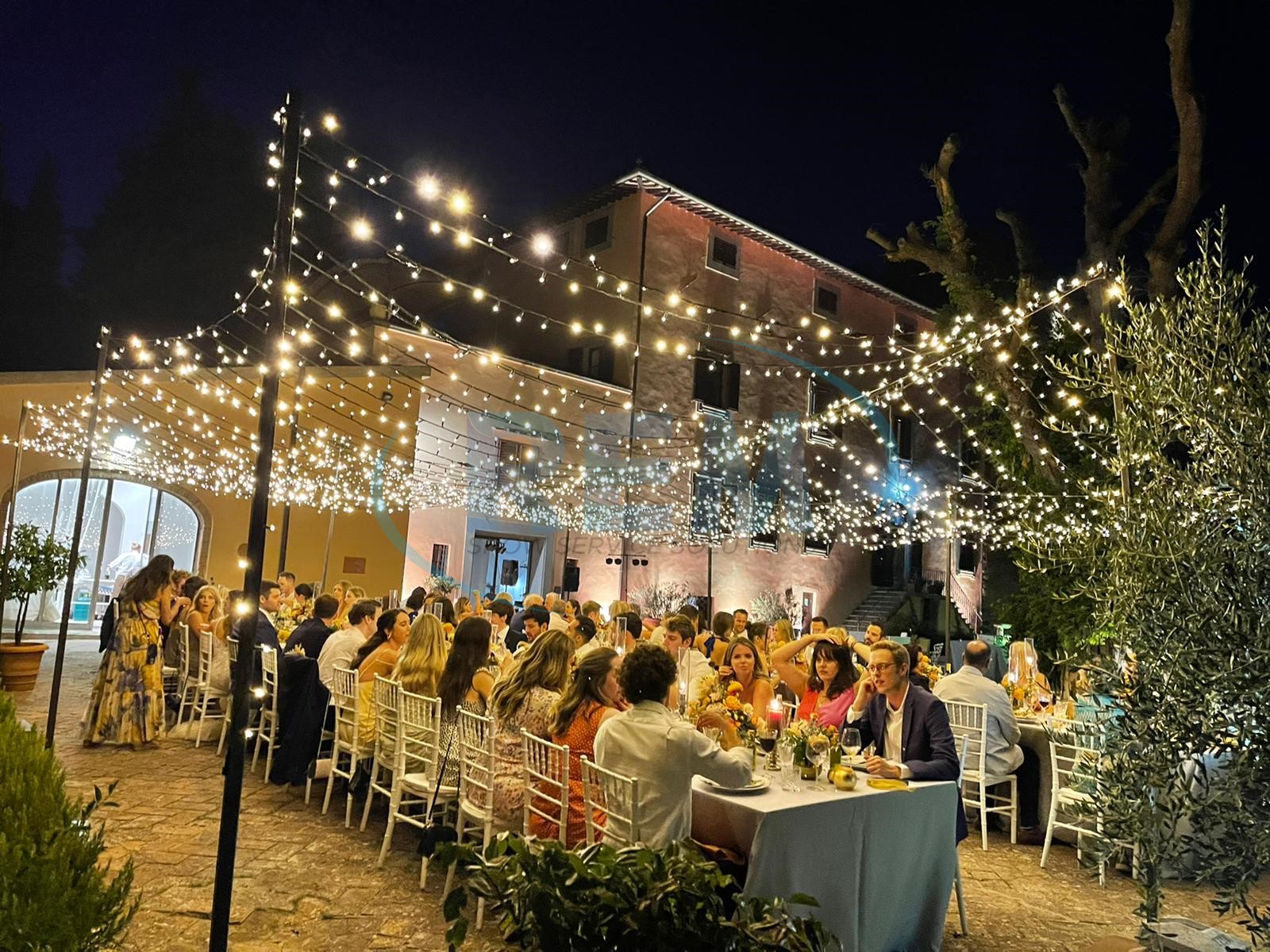 illuminazione fairylights matrimonio