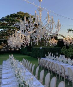 crystal chandeliers