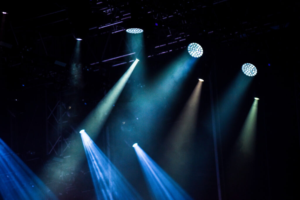 audio video lights for clubs