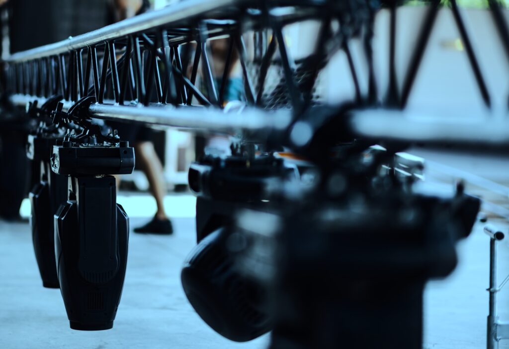 audio video lights for clubs